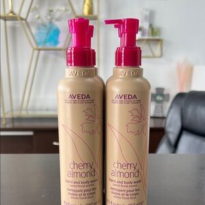 Aveda Cherry Almond Hand and Body Wash 
$20 each